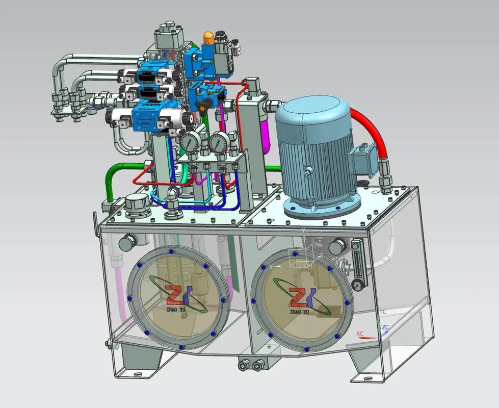 自动化焊接变位机专用液压系统 驱动精准与高效的核心动力